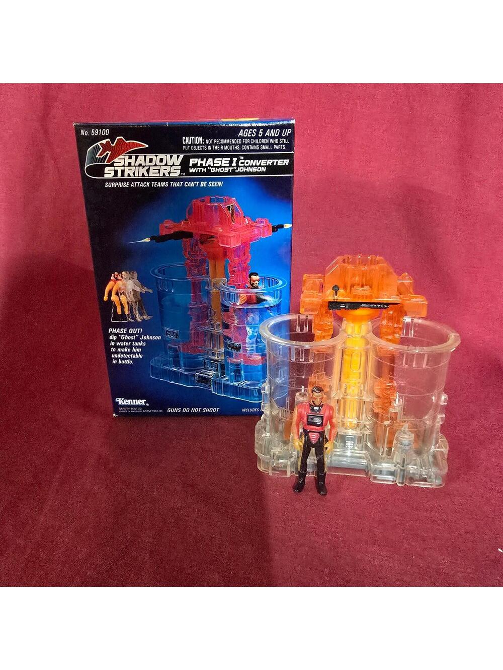 Shadow Strikers Phase 1 Converter Ghost Johnson 1990 Kenner